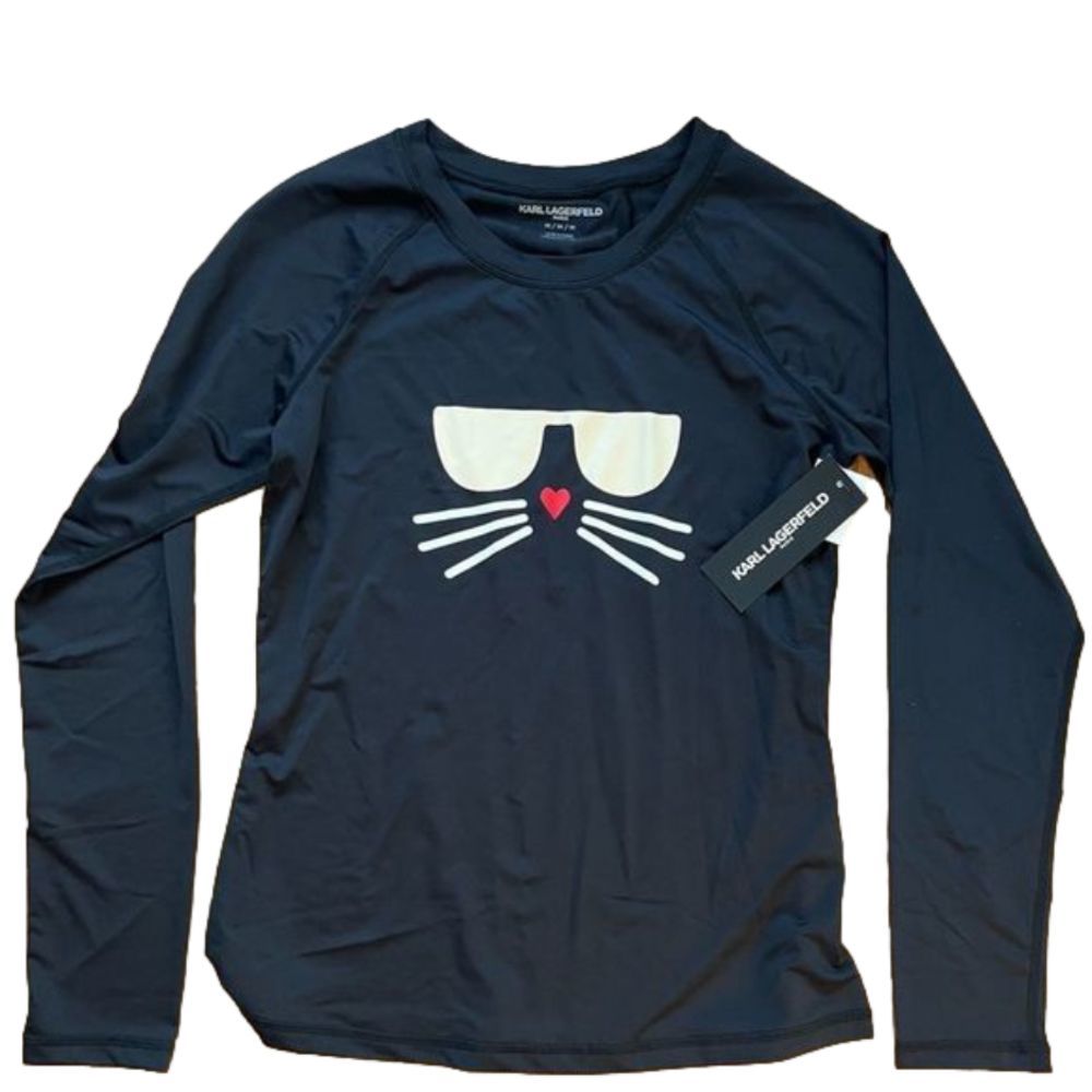 Women’s Karl Lagerfeld swim/sun shirt size M